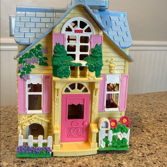 Vintage Fisher Price Sweet Streets Country House - Picture 6 of 10